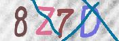 CAPTCHA (Şahıs Denetim Kodu) Resmi